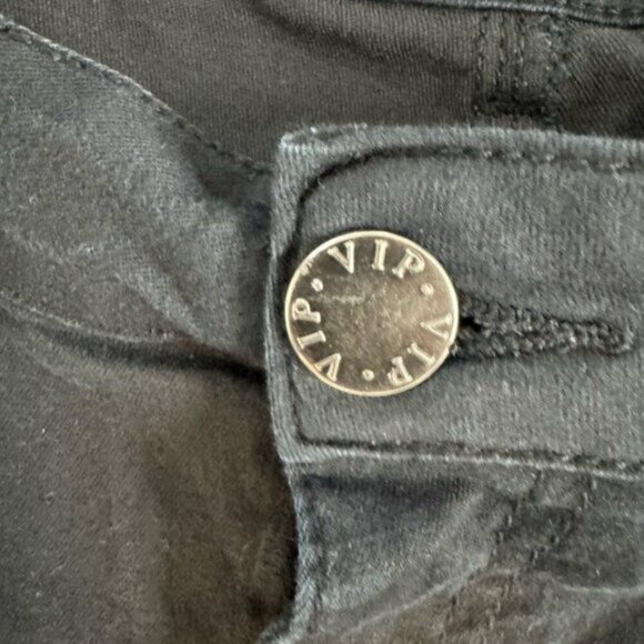 VIP Jeans Black Cargo Pants Size 15 PLUS SIZE - Picture 7 of 9